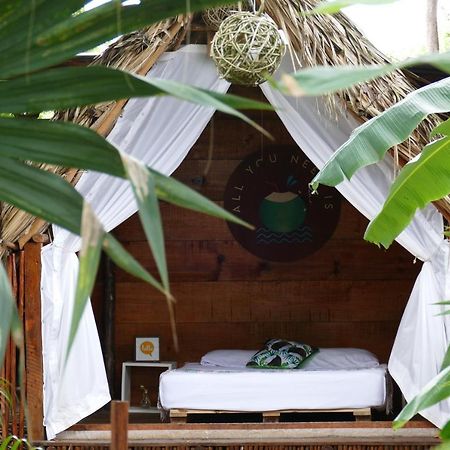 El Buho Bacalar Eco-Cabanas Hostal Buitenkant foto