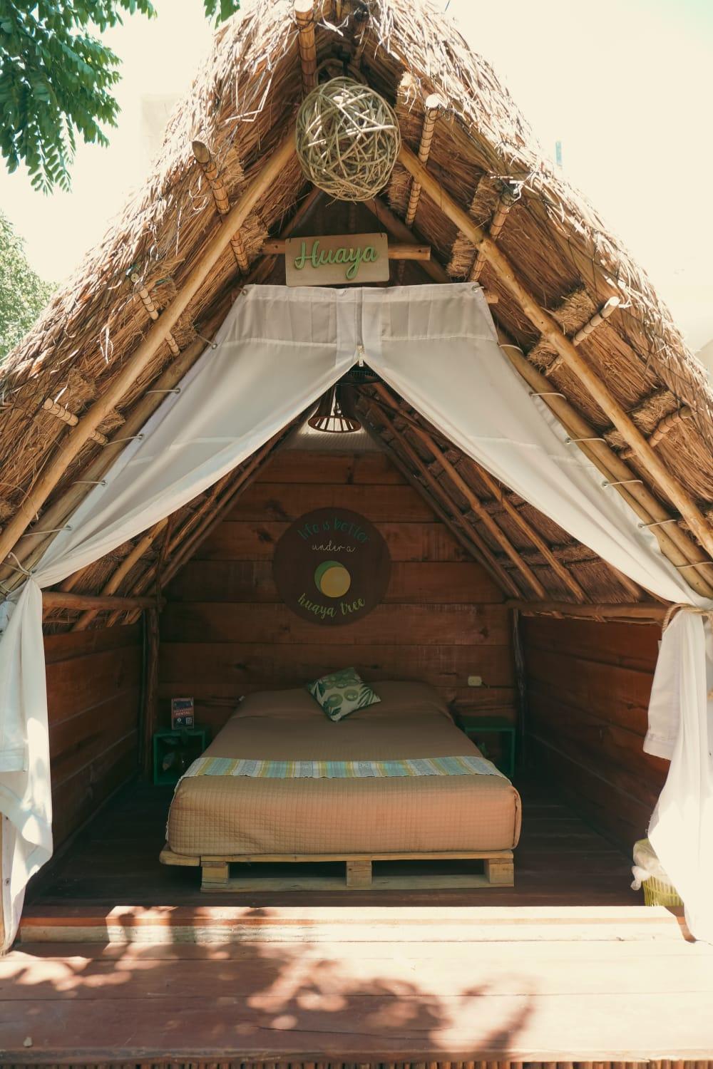 El Buho Bacalar Eco-Cabanas Hostal Buitenkant foto