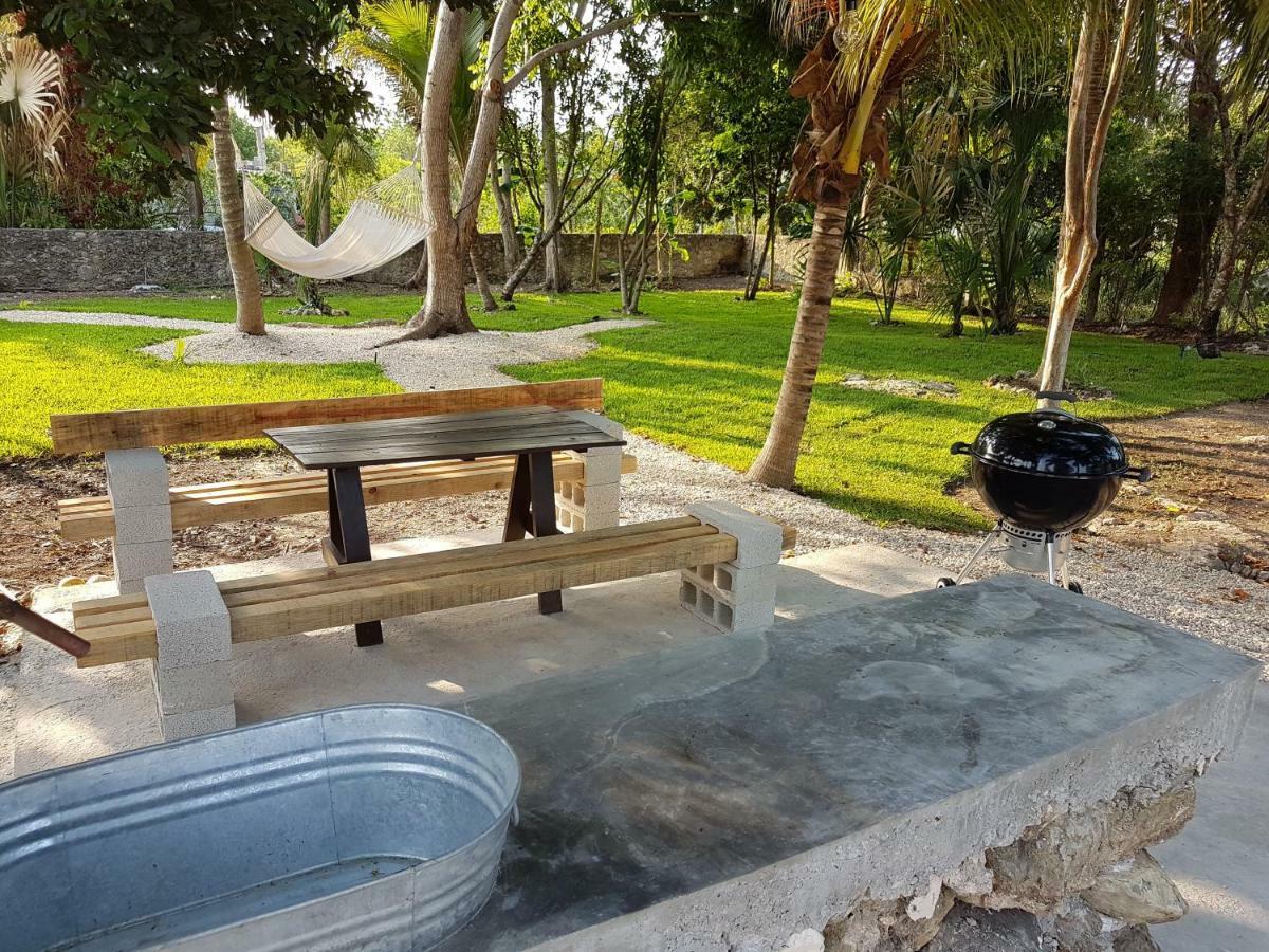 El Buho Bacalar Eco-Cabanas Hostal Buitenkant foto