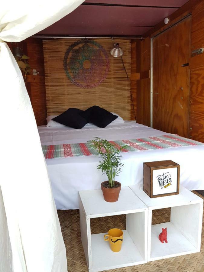 El Buho Bacalar Eco-Cabanas Hostal Buitenkant foto