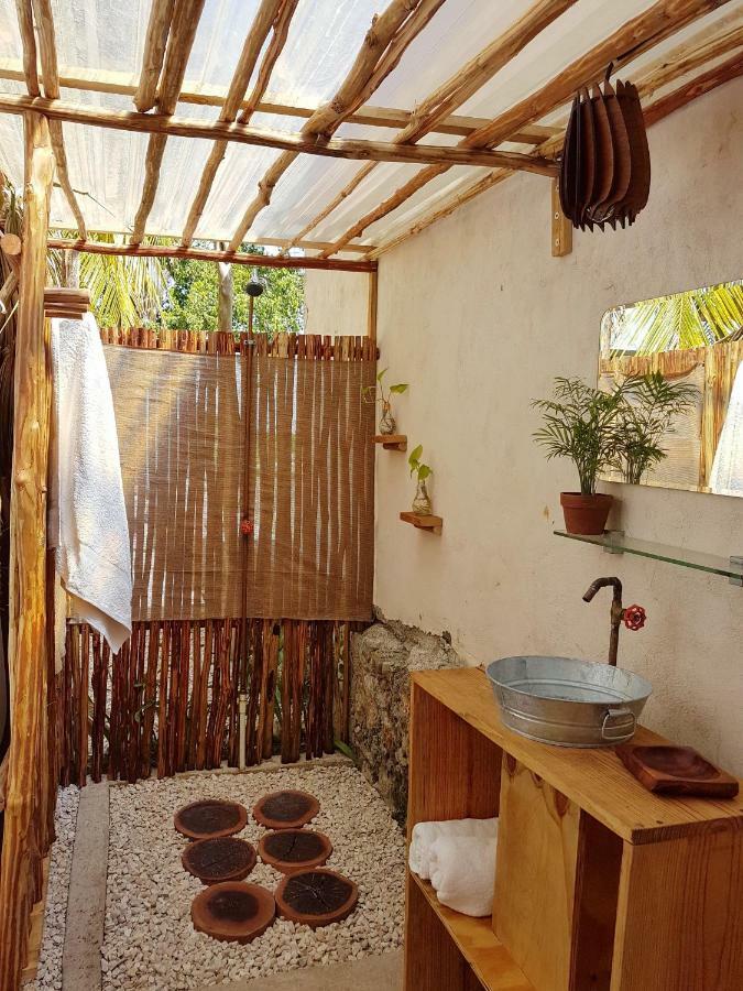 El Buho Bacalar Eco-Cabanas Hostal Buitenkant foto